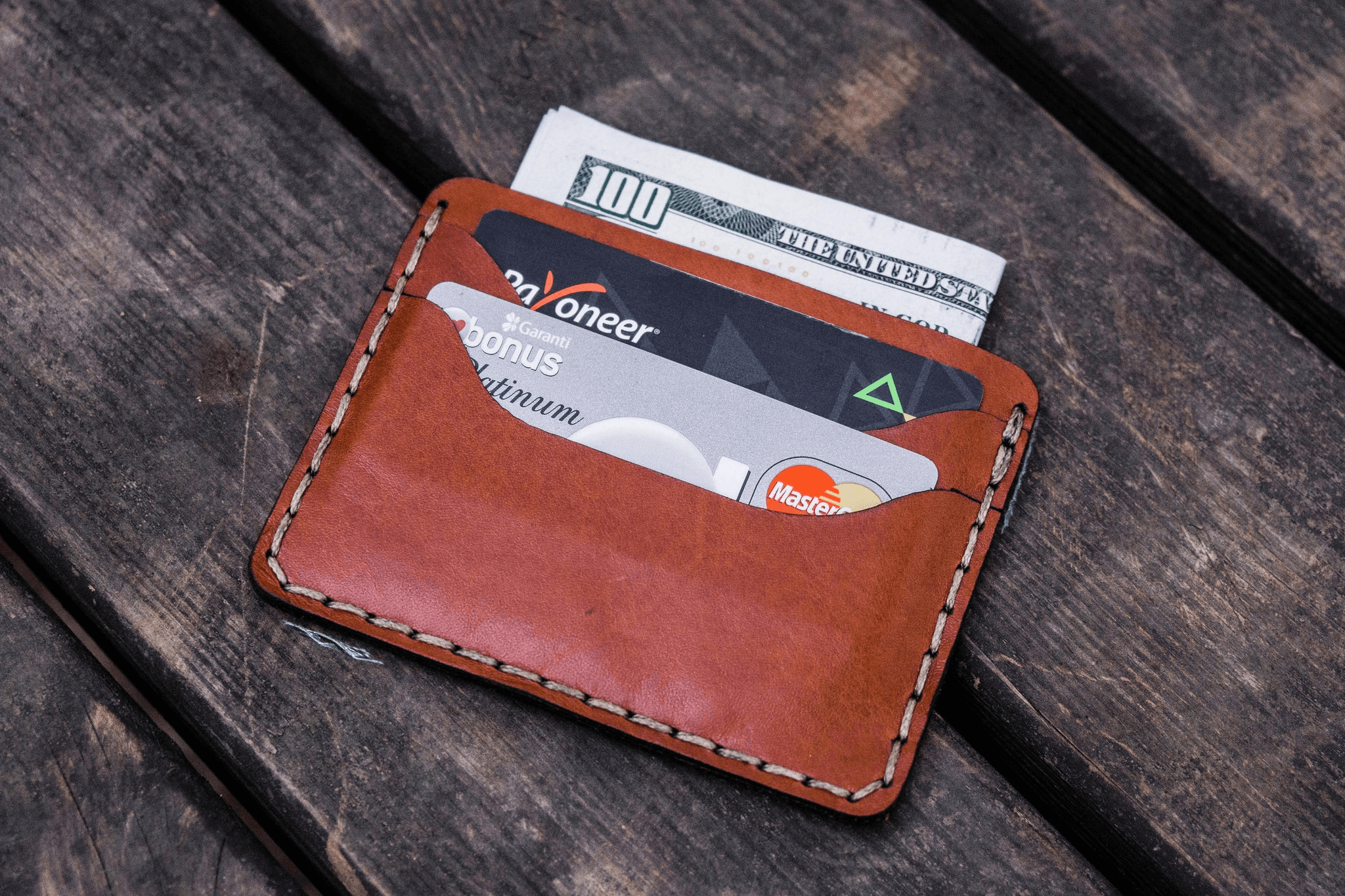 leather card holder